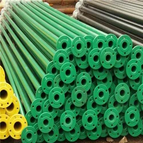 吉林涂塑钢管施工案例